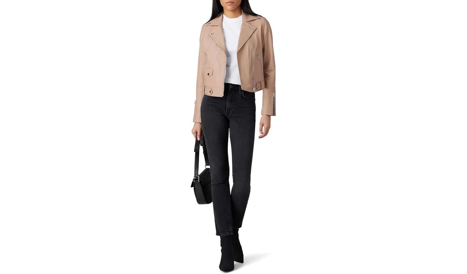 Classic Leather Jacket by slate and willow